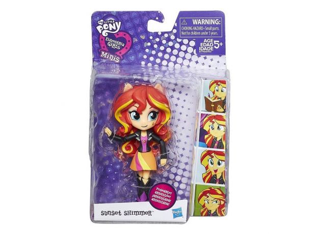 عروسک 10 سانتیsunset shimmer  پونی (My little pony Movie 2017), image 