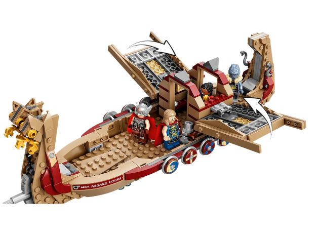 لگو مارول مدل ثور: قایق بزها (76208), image 4