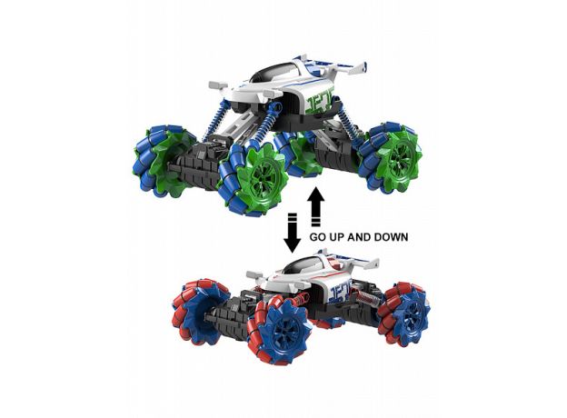ماشین کنترلی Speed Drift با مقیاس 1:14 Crazon با چرخ های سبز, image 3