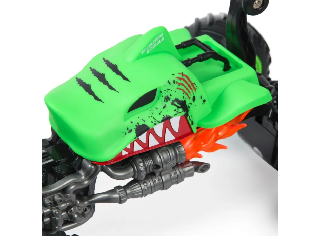 ماشین کنترلی Shark Monster Truck طرح کوسه Crazon مدل سبز, تنوع: 333-FD22161-Shark Monster Truck Green, image 2