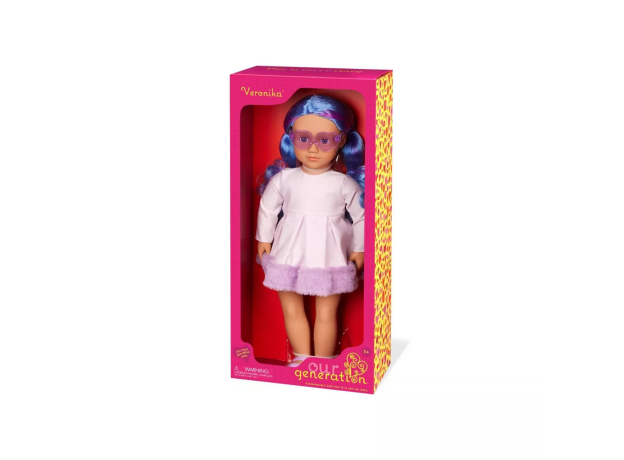 عروسک 46 سانتی OG مدل Veronika با موهای رنگی, image 6