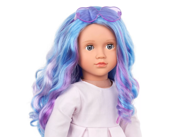 عروسک 46 سانتی OG مدل Veronika با موهای رنگی, image 2