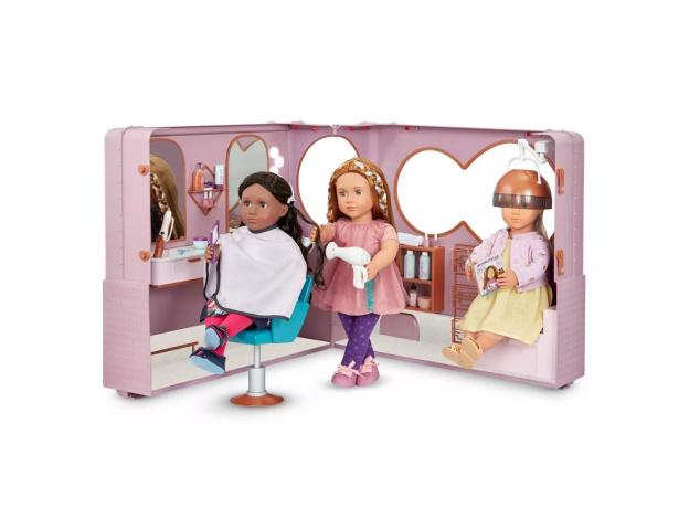 تریلر سالن آرایشی تاشو عروسک های 46 سانتی OG, image 4