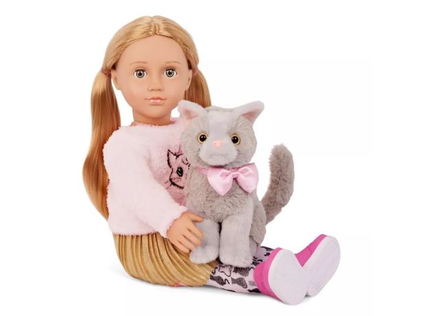 عروسک 46 سانتی OG مدل Melena همراه با گربه چارتروکس, image 3