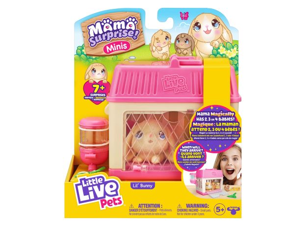 عروسک خرگوش ماما سورپرایز Little Live Pets سری Mini, image 