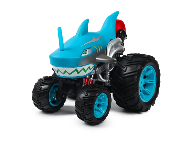 ماشین کنترلی 5 چرخ Shark Stunt Car طرح کوسه Crazon با مقیاس 1:14, image 6