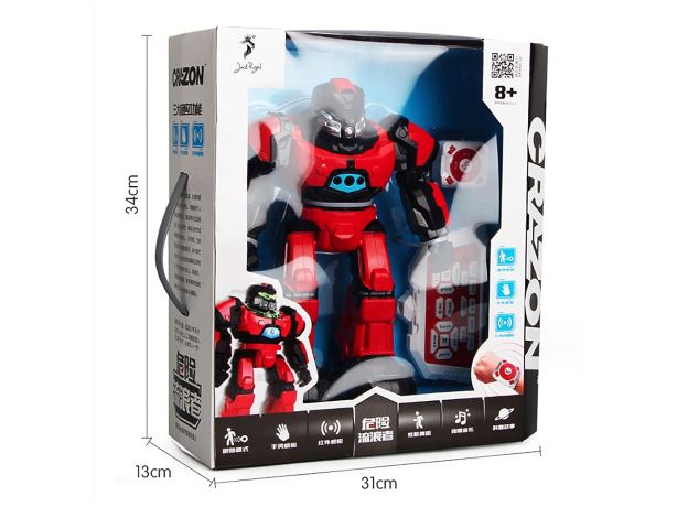 ربات جنگجوی Crazon مدل قرمز, تنوع: 1702-CZ-red, image 7