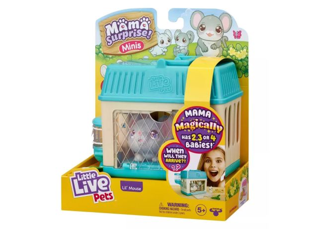عروسک موش موشک ماما سورپرایز Little Live Pets سری Mini, image 18