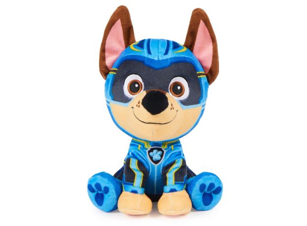 عروسک پولیشی 18 سانتی چیس سگ های نگهبان Paw Patrol سری The Mighty Movie, تنوع: 6067089-Chase, image 6