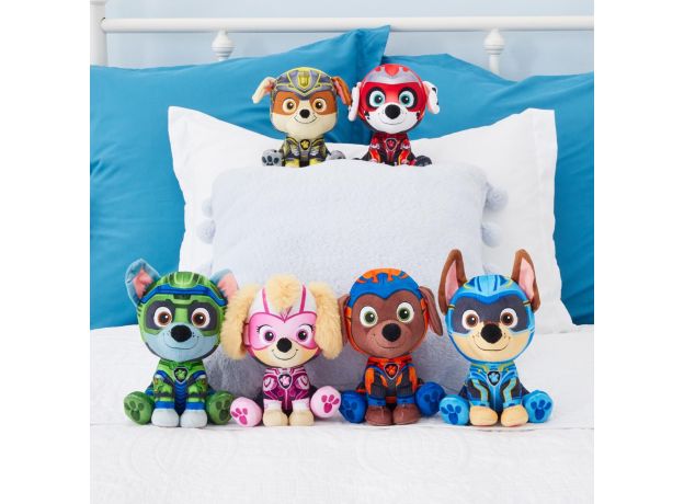 عروسک پولیشی 18 سانتی زوما سگ های نگهبان Paw Patrol سری The Mighty Movie, تنوع: 6067089-Zuma, image 3