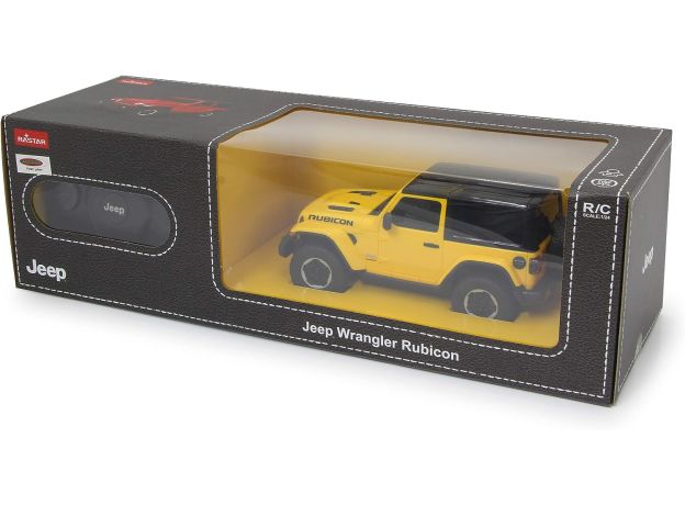 ماشین کنترلی جیپ Wrangler Rubicon زرد راستار با مقیاس 1:24, تنوع: 79500-Yellow, image 7