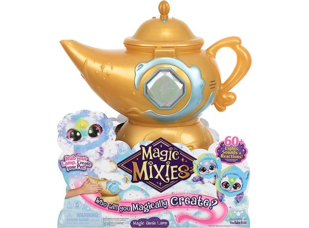 مجیک میکسیز چراغ جادویی با عروسک رباتیک سورپرایزی Magic Mixies مدل آبی, image 