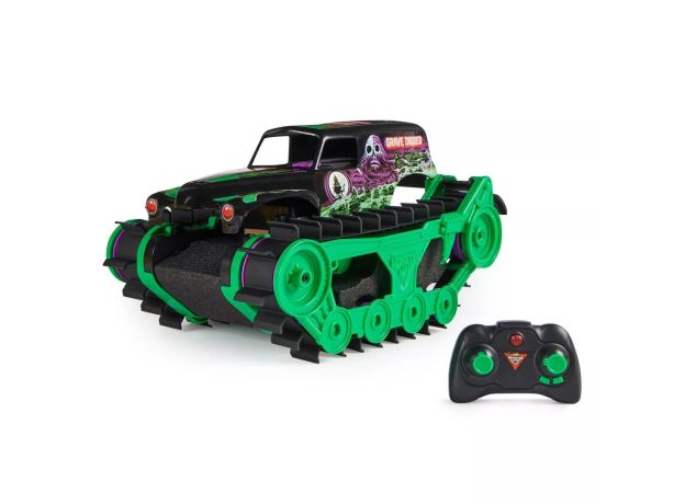 تانک کنترلی Monster Jam مدل Grave Digger Trax با مقیاس 1:15, image 18