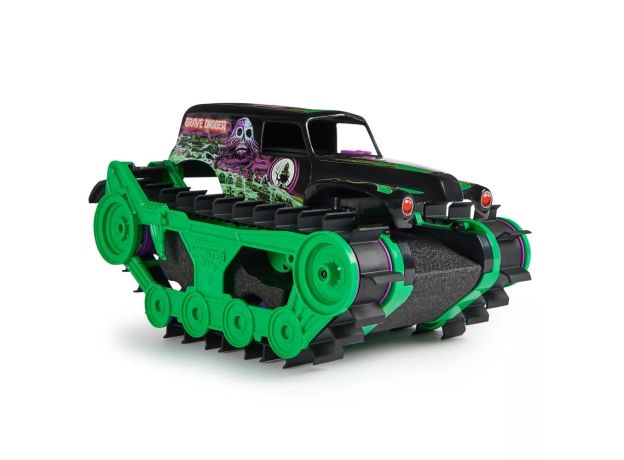 تانک کنترلی Monster Jam مدل Grave Digger Trax با مقیاس 1:15, image 14