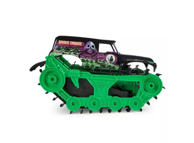 تانک کنترلی Monster Jam مدل Grave Digger Trax با مقیاس 1:15, image 15