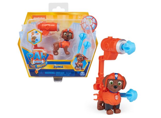 فیگور زوما همراه با لانچر سگ های نگهبان Paw Patrol سری Aqua Pups, تنوع: 6068167-Zuma, image 