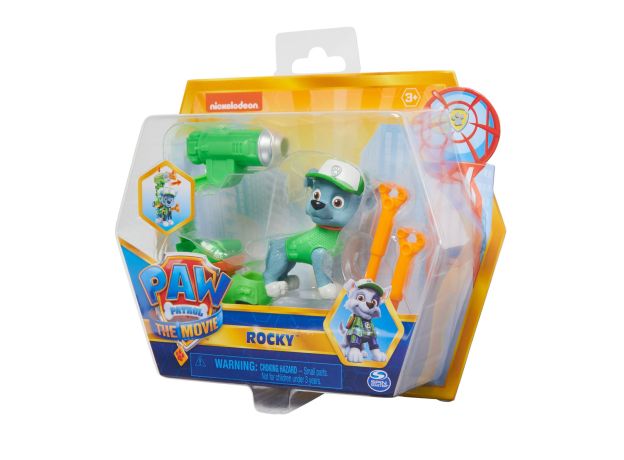 فیگور راکی همراه با لانچر سگ های نگهبان Paw Patrol سری Aqua Pups, تنوع: 6068167-Rocky, image 7