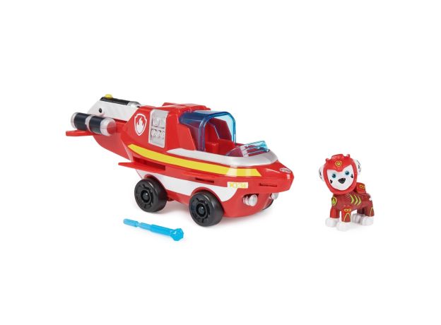 زیردریایی دلفینی همراه با فیگور مارشال سگ های نگهبان Paw Patrol سری Aqua Pups, تنوع: 6065229-Marshall, image 15