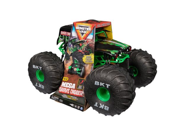 ماشین کنترلی Monster Jam مدل Mega Grave Digger با مقیاس 1:6, تنوع: 6066963-Mega Grave Digger, image 22