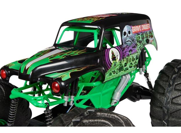 ماشین کنترلی Monster Jam مدل Mega Grave Digger با مقیاس 1:6, تنوع: 6066963-Mega Grave Digger, image 17