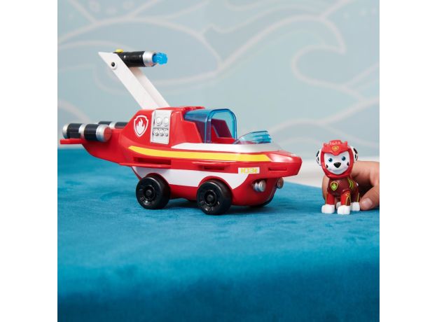 زیردریایی دلفینی همراه با فیگور مارشال سگ های نگهبان Paw Patrol سری Aqua Pups, تنوع: 6065229-Marshall, image 2