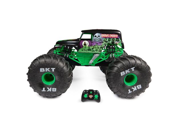 ماشین کنترلی Monster Jam مدل Mega Grave Digger با مقیاس 1:6, تنوع: 6066963-Mega Grave Digger, image 20