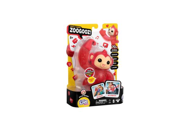 عروسک فشاری Zoogooz مدل Mooki Monkey, تنوع: 26513-Mooki Monkey, image 12
