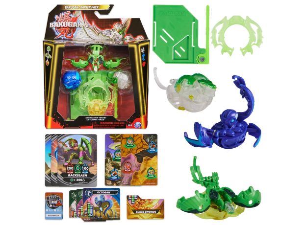 پک 3 تایی Starter باکوگان Bakugan سری Special Attack مدل Ventri, image 