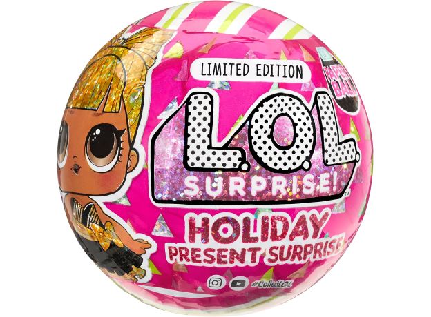 عروسک  LOL Surprise سری Holiday Present Surprise مدل Prezzie, تنوع: 583882-Holiday Prezzie, image 5