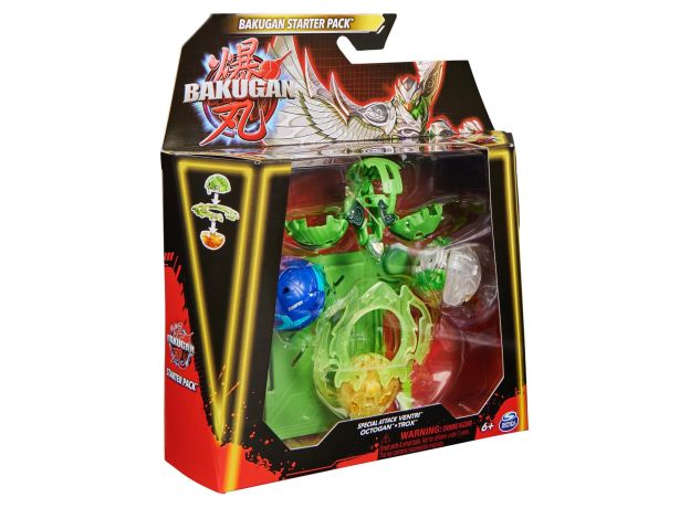 پک 3 تایی Starter باکوگان Bakugan سری Special Attack مدل Ventri, image 2