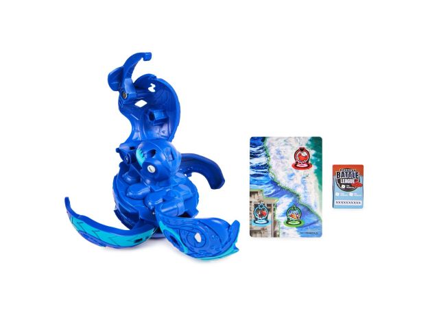 پک تکی باکوگان Bakugan سری Deka مدل Octogan آبی, image 3