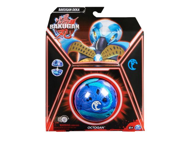 پک تکی باکوگان Bakugan سری Deka مدل Octogan آبی, image 