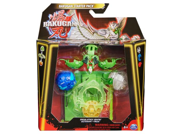 پک 3 تایی Starter باکوگان Bakugan سری Special Attack مدل Ventri, image 3