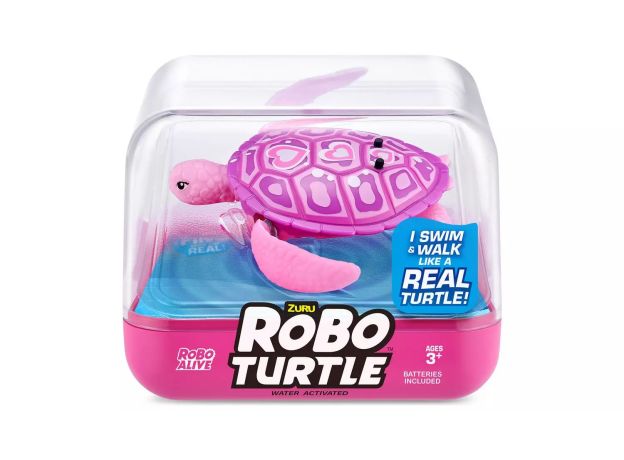 لاک پشت کوچولوی صورتی رباتیک روبو ترتل Robo Turtle, تنوع: 7192 - Pink, image 