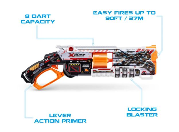 تفنگ ایکس شات X-Shot سری Skins مدل Lock Blaster, image 5