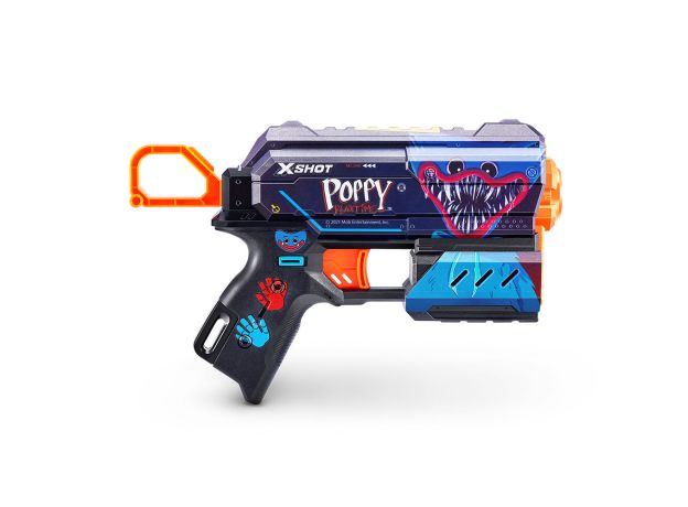 تفنگ ایکس شات X-Shot سری Skins مدل Poppy Playtime Jumpscare, تنوع: 36649 - Jumpscare, image 5