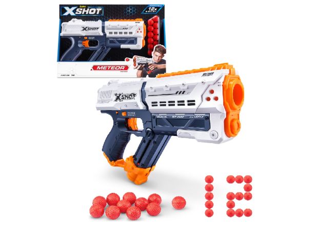 تفنگ اکس شات X-Shot Chaos مدل سفید Meteor, تنوع: 36282 - White, image 