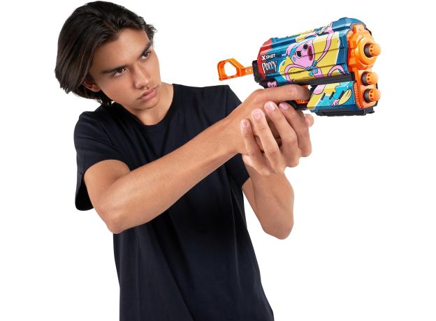 تفنگ ایکس شات X-Shot سری Skins مدل Poppy Playtime Timeout قرمز, تنوع: 36649 - Toony, image 3