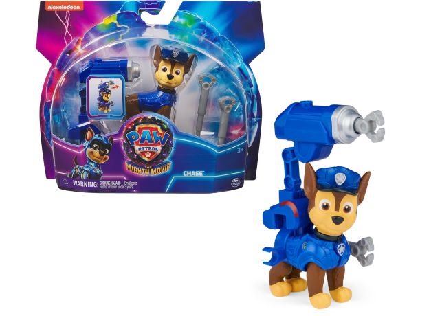 فیگور چیس همراه با لانچر سگ های نگهبان Paw Patrol سری Aqua Pups, تنوع: 6068167-Chase, image 