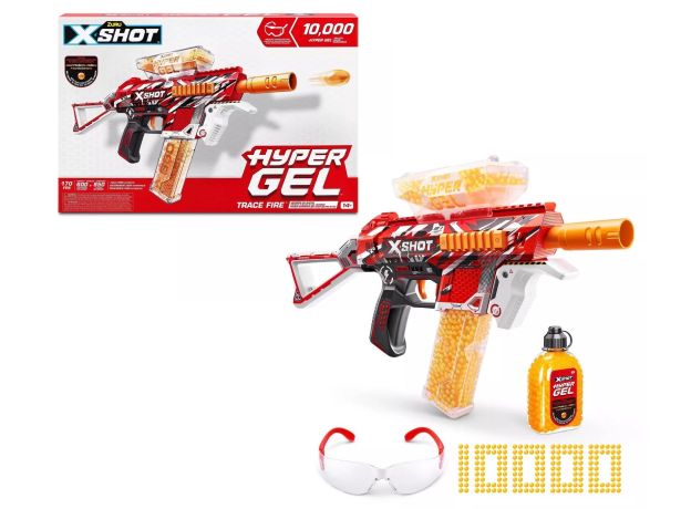 تفنگ ایکس شات X-Shot سری Hyper Gel مدل Trace Fire, image 