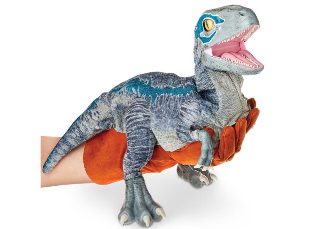 دایناسور رباتیک 30 سانتی Jurassic World مدل Real FX Baby Blue, image 9