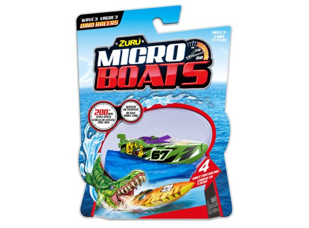 قایق های میکرو Micro Boats سری Dino Racers شماره 67, تنوع: 25274 - Dino Racers 67, image 
