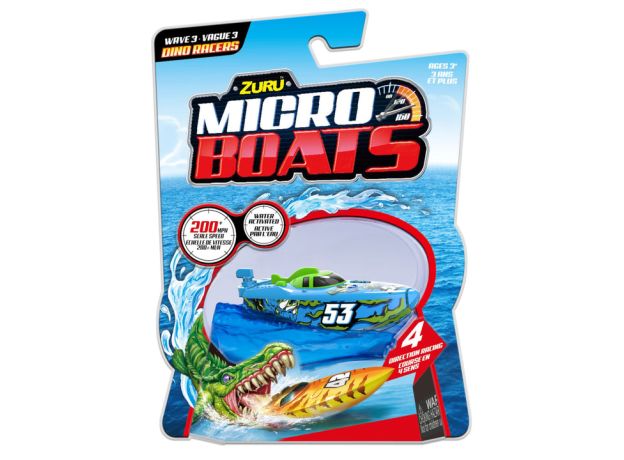قایق های میکرو Micro Boats سری Dino Racers شماره 53, تنوع: 25274-Dino Racers 53, image 