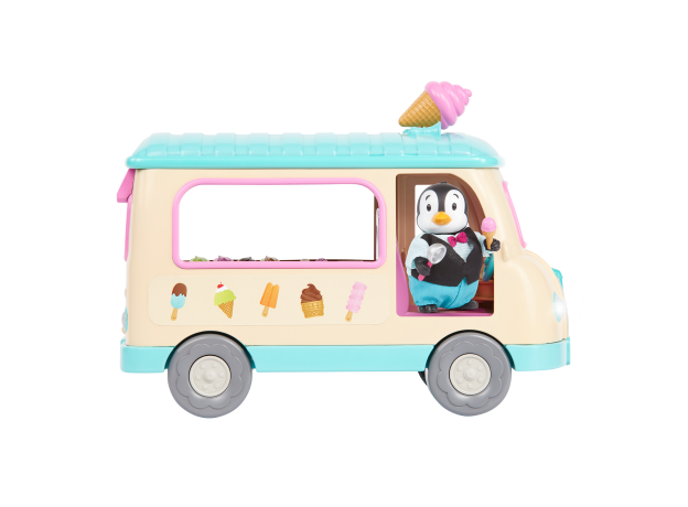 ماشین بستنی فروشی اسکوپز عروسک های خانواده Li'l Woodzeez, image 6