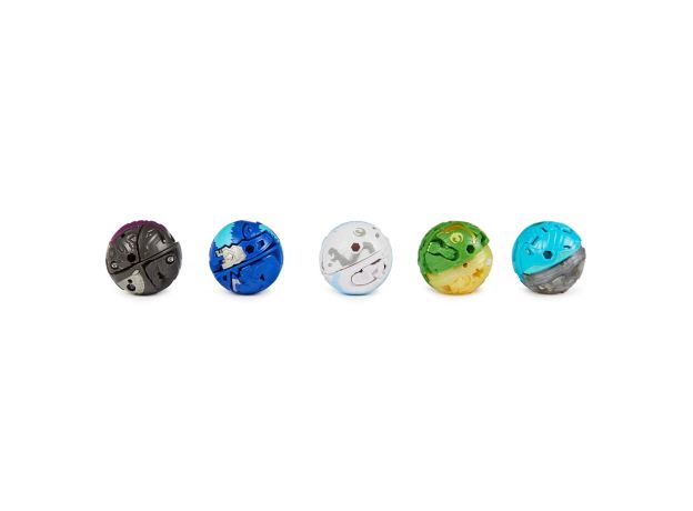 پک 5 تایی مبارزه باکوگان Bakugan سری Special Attack با لانچر آبی, تنوع: 6066988-Blue, image 5