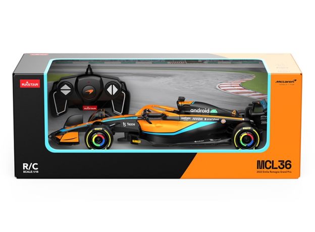 ماشین کنترلی فرمول یک مک لارن MCL36 راستار با مقیاس 1:18, تنوع: 93300-McLaren F1, image 15