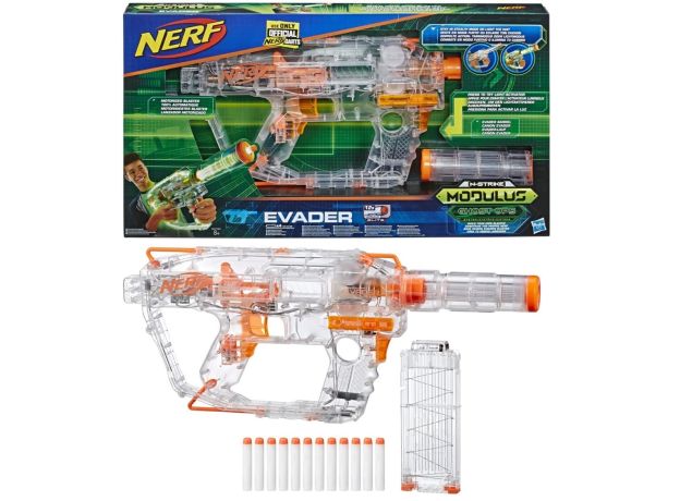 تفنگ نرف Nerf مدل Modulus Evader Ghost, image 