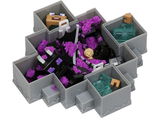 ست فیگورهای Minecraft سری Caves and Cliffs مدل Ender Dragon, تنوع: 41677-Ender Dragon, image 4