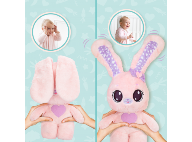 عروسک 30 سانتی خرگوش پولیشی پیکبو صورتی, تنوع: 88948-IMC-Pink, image 2