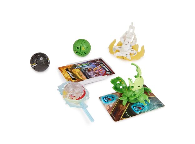 پک 5 تایی مبارزه باکوگان Bakugan سری Special Attack با لانچر سفید, تنوع: 6066988-White, image 7